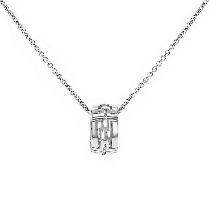 [OrnoraJewelry]PARENTESI NECKLACE SILVER