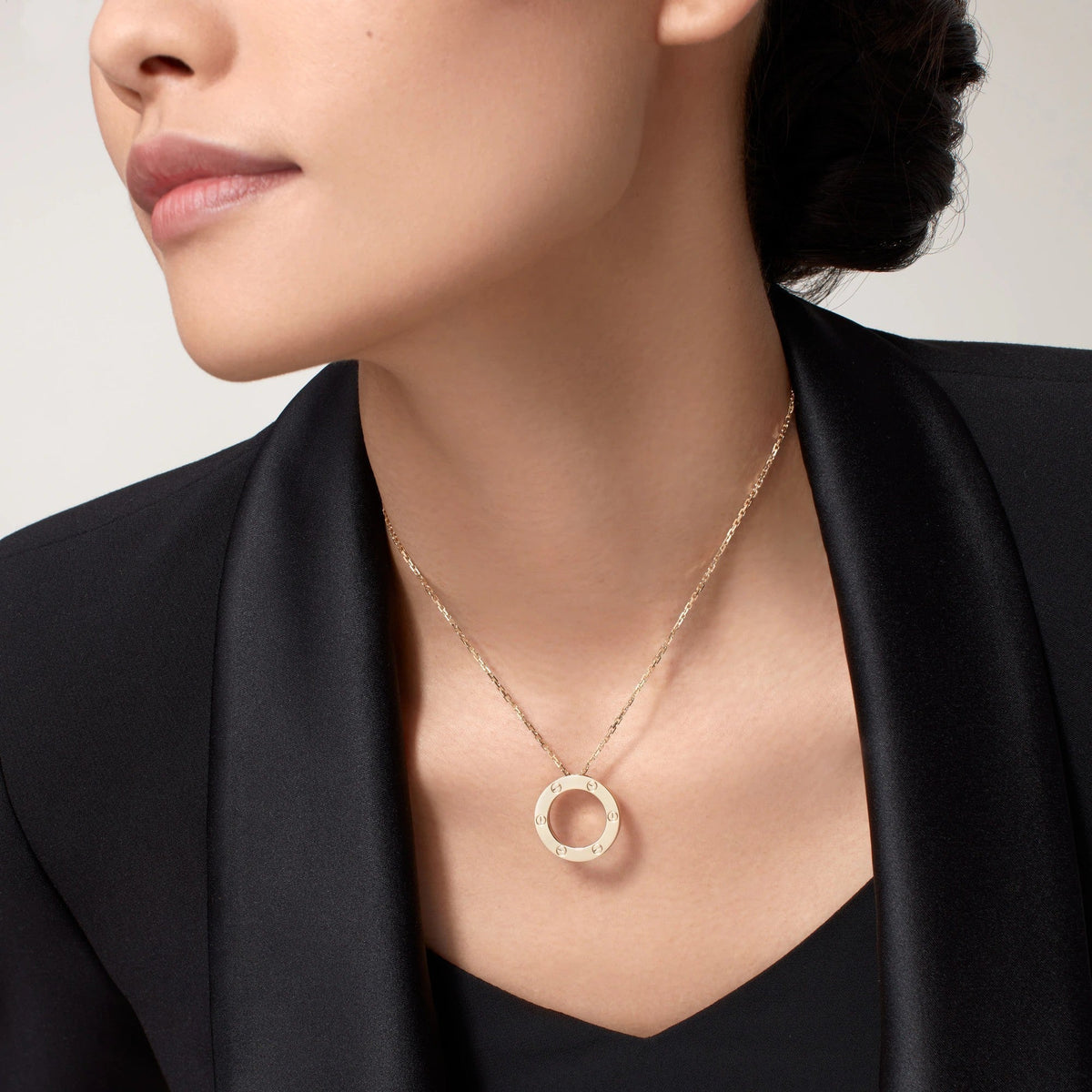 [OrnoraJewelry]LOVE NECKLACE 16MM