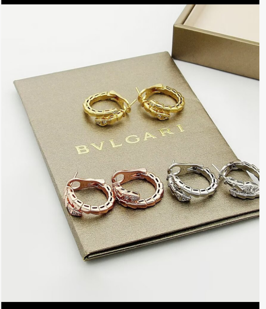 [OrnoraJewelry]SERPENTI EARRINGS DIAMOND