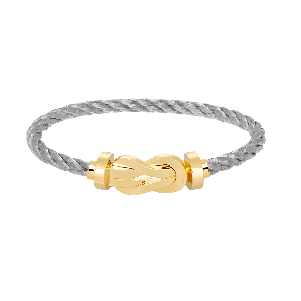 [OrnoraJewelry]CHANCE LARGE 8 FIGURE BUCKLE NO DIAMOND BRACELET GOLD