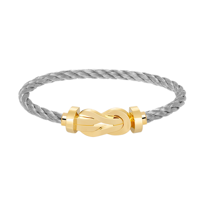 [OrnoraJewelry]CHANCE LARGE 8 FIGURE BUCKLE NO DIAMOND BRACELET GOLD