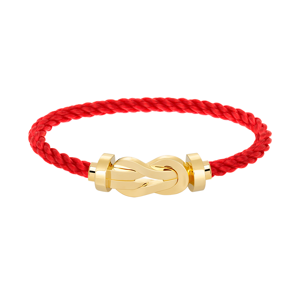 [OrnoraJewelry]CHANCE LARGE 8 FIGURE BUCKLE NO DIAMOND BRACELET GOLD