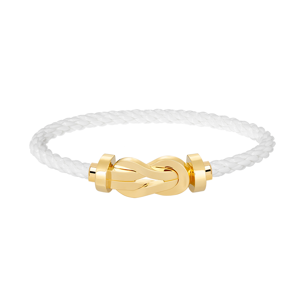 [OrnoraJewelry]CHANCE LARGE 8 FIGURE BUCKLE NO DIAMOND BRACELET GOLD