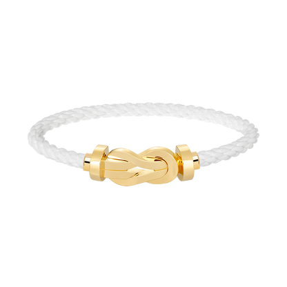 [OrnoraJewelry]CHANCE LARGE 8 FIGURE BUCKLE NO DIAMOND BRACELET GOLD