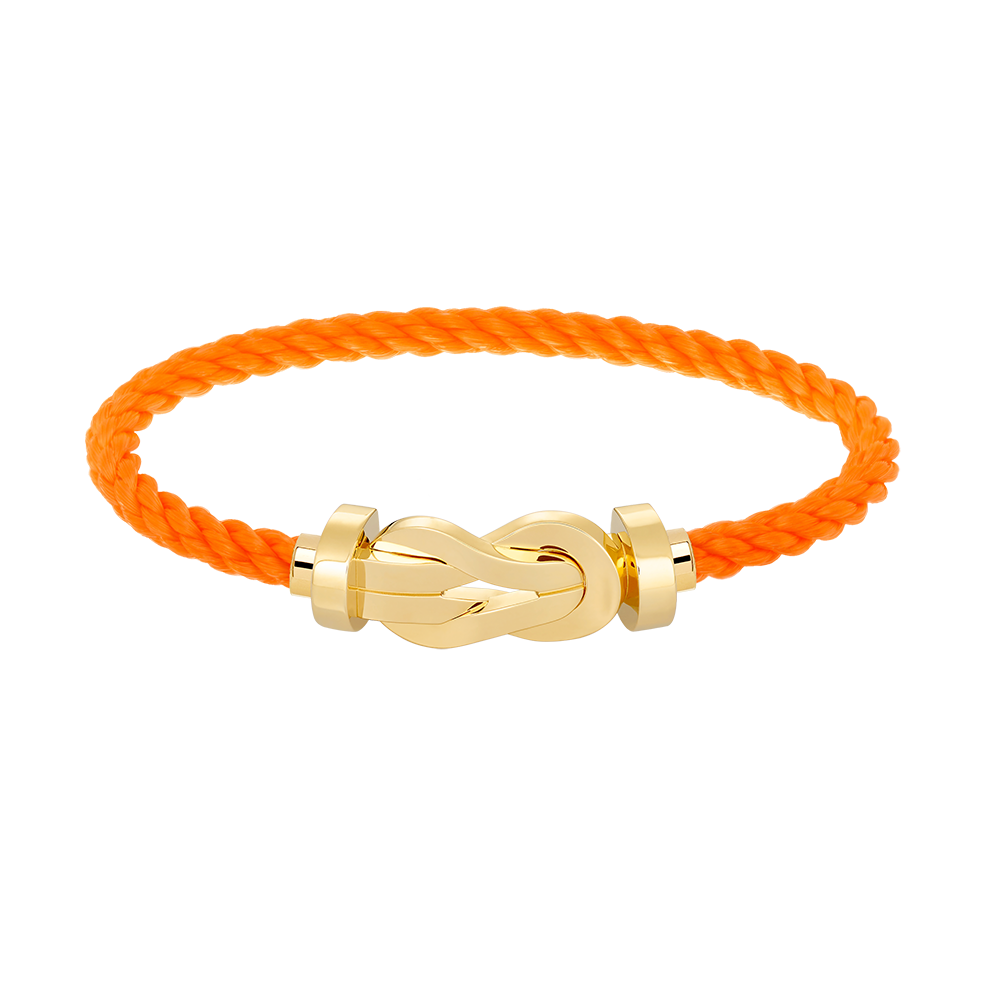 [OrnoraJewelry]CHANCE LARGE 8 FIGURE BUCKLE NO DIAMOND BRACELET GOLD