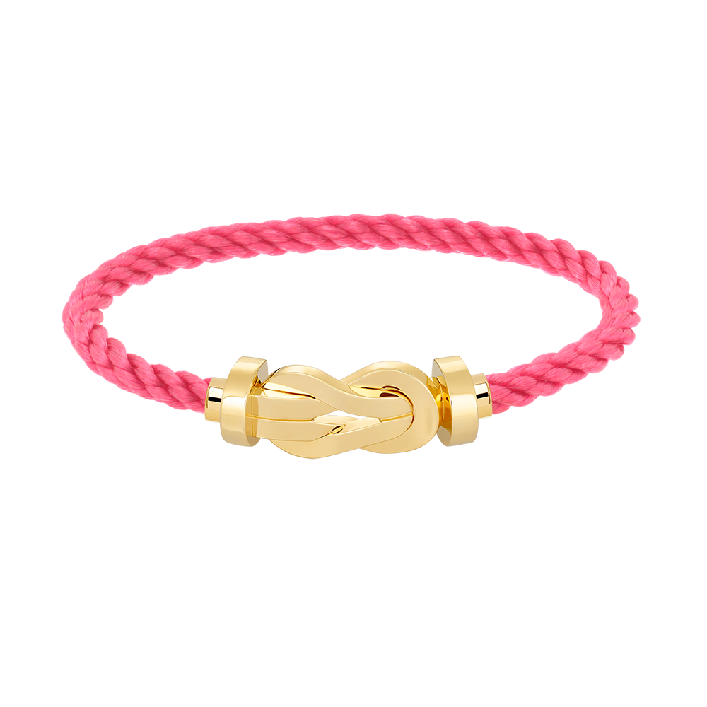 [OrnoraJewelry]CHANCE LARGE 8 FIGURE BUCKLE NO DIAMOND BRACELET GOLD