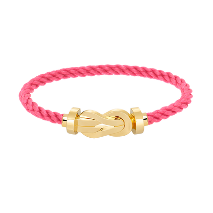 [OrnoraJewelry]CHANCE LARGE 8 FIGURE BUCKLE NO DIAMOND BRACELET GOLD