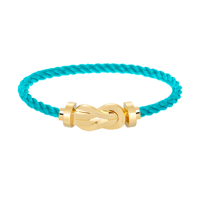 [OrnoraJewelry]CHANCE LARGE 8 FIGURE BUCKLE NO DIAMOND BRACELET GOLD