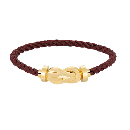 [OrnoraJewelry]CHANCE LARGE 8 FIGURE BUCKLE NO DIAMOND BRACELET GOLD