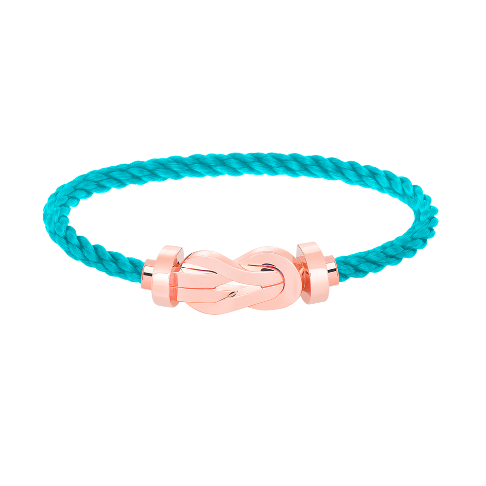[OrnoraJewelry]CHANCE LARGE 8 FIGURE BUCKLE NO DIAMOND BRACELET ROSE GOLD