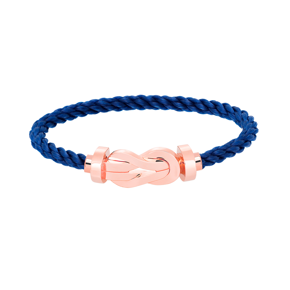 [OrnoraJewelry]CHANCE LARGE 8 FIGURE BUCKLE NO DIAMOND BRACELET ROSE GOLD