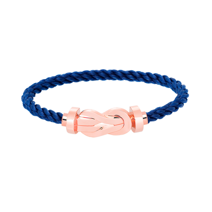 [OrnoraJewelry]CHANCE LARGE 8 FIGURE BUCKLE NO DIAMOND BRACELET ROSE GOLD