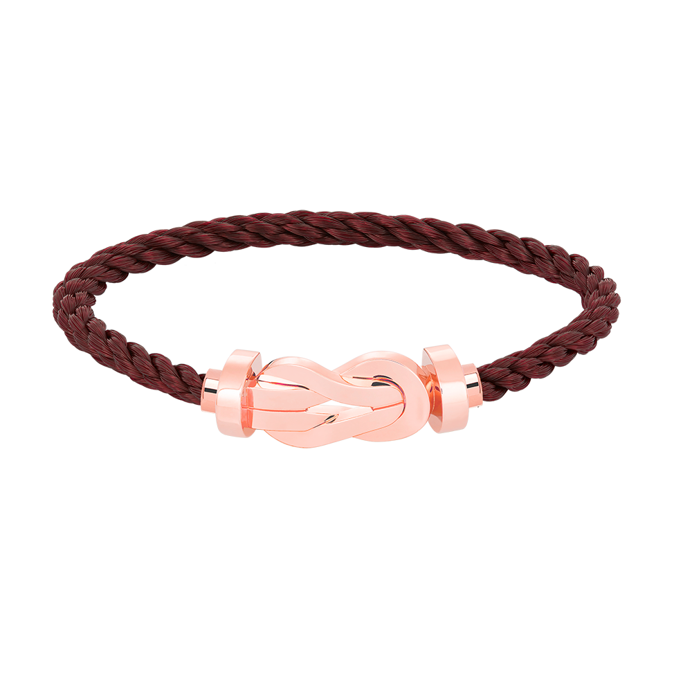 [OrnoraJewelry]CHANCE LARGE 8 FIGURE BUCKLE NO DIAMOND BRACELET ROSE GOLD