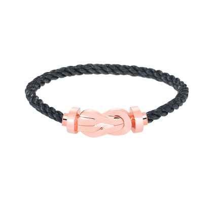 [OrnoraJewelry]CHANCE LARGE 8 FIGURE BUCKLE NO DIAMOND BRACELET ROSE GOLD