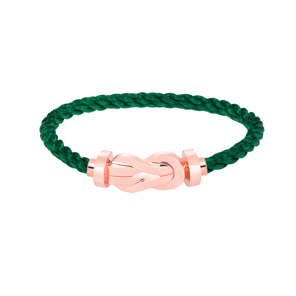 [OrnoraJewelry]CHANCE LARGE 8 FIGURE BUCKLE NO DIAMOND BRACELET ROSE GOLD