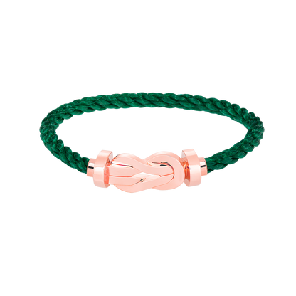 [OrnoraJewelry]CHANCE LARGE 8 FIGURE BUCKLE NO DIAMOND BRACELET ROSE GOLD