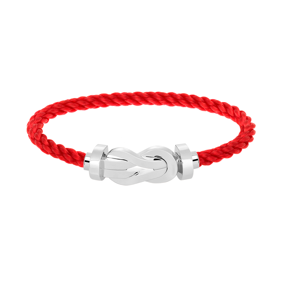 [Ornora Jewelry]CHANCE LARGE 8 FIGURE BUCKLE NO DIAMOND BRACELET SILVER