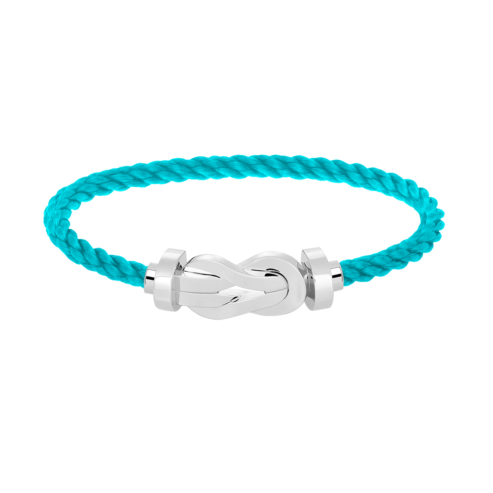 [OrnoraJewelry]CHANCE LARGE 8 FIGURE BUCKLE NO DIAMOND BRACELET SILVER