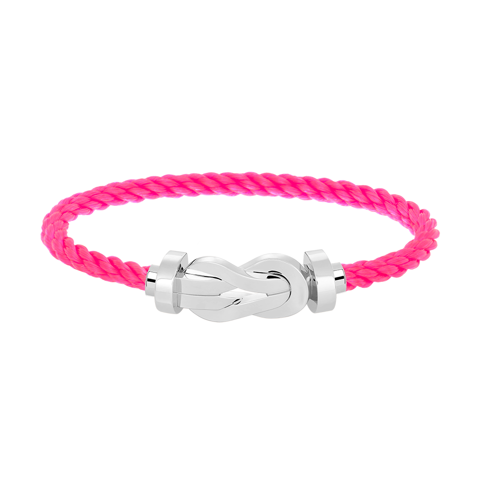 [OrnoraJewelry]CHANCE LARGE 8 FIGURE BUCKLE NO DIAMOND BRACELET SILVER