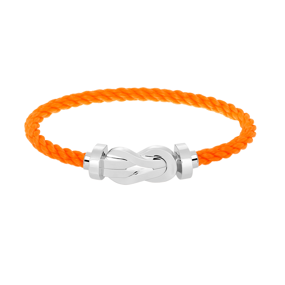 [OrnoraJewelry]CHANCE LARGE 8 FIGURE BUCKLE NO DIAMOND BRACELET SILVER