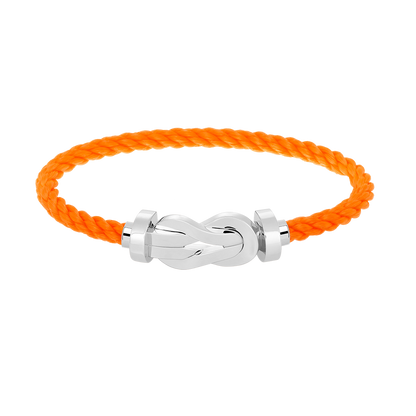 [OrnoraJewelry]CHANCE LARGE 8 FIGURE BUCKLE NO DIAMOND BRACELET SILVER
