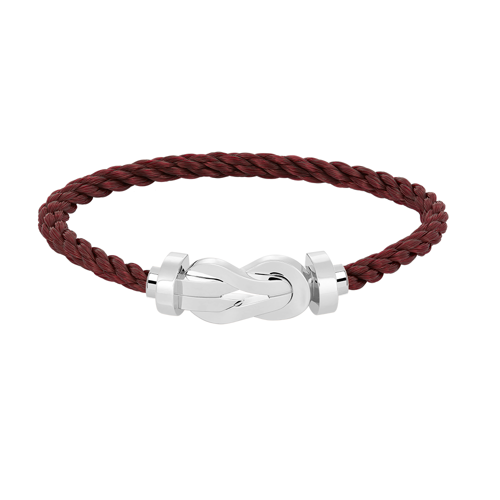[OrnoraJewelry]CHANCE LARGE 8 FIGURE BUCKLE NO DIAMOND BRACELET SILVER