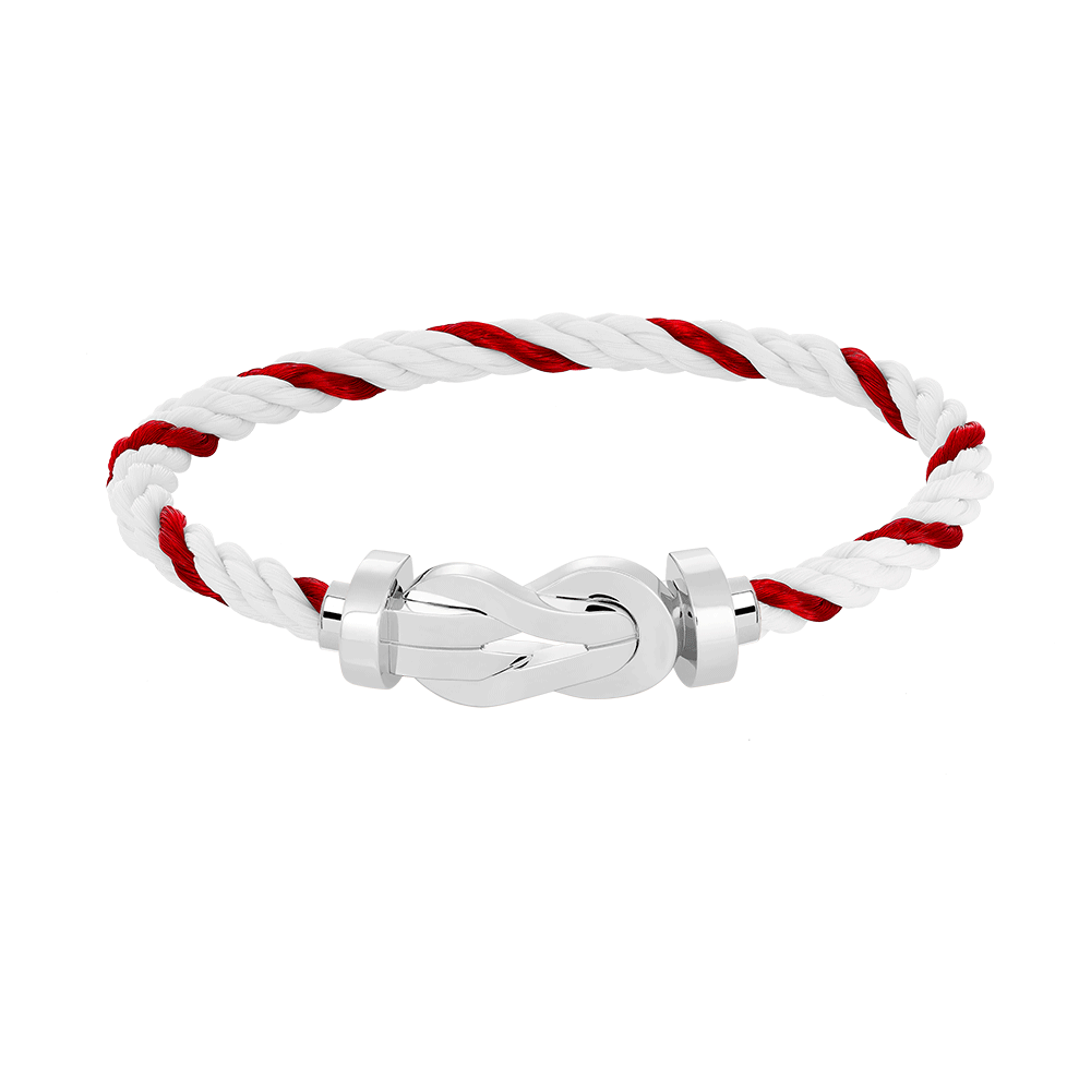[OrnoraJewelry]CHANCE LARGE 8 FIGURE BUCKLE NO DIAMOND BRACELET SILVER