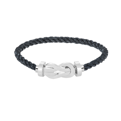 [OrnoraJewelry]CHANCE LARGE 8 FIGURE BUCKLE NO DIAMOND BRACELET SILVER