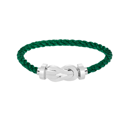 [OrnoraJewelry]CHANCE LARGE 8 FIGURE BUCKLE NO DIAMOND BRACELET SILVER