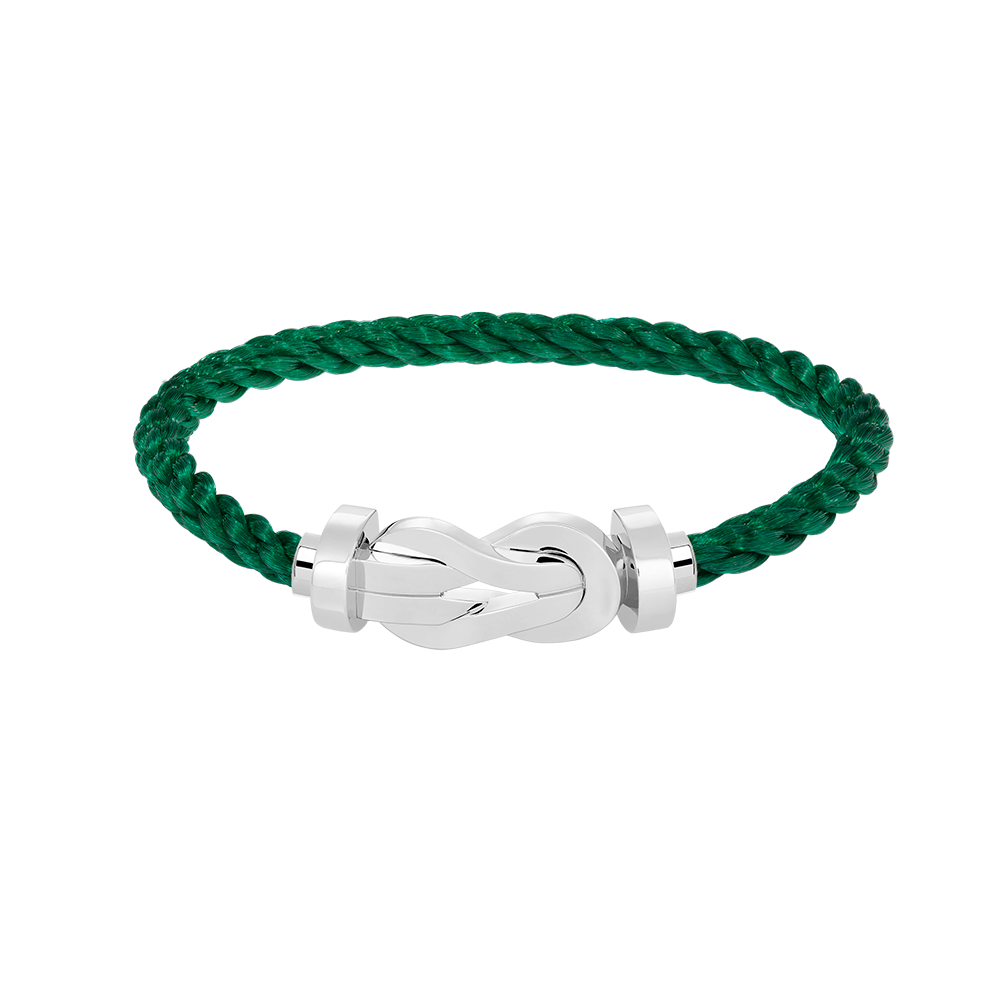 [Ornora Jewelry]CHANCE LARGE 8 FIGURE BUCKLE NO DIAMOND BRACELET SILVER