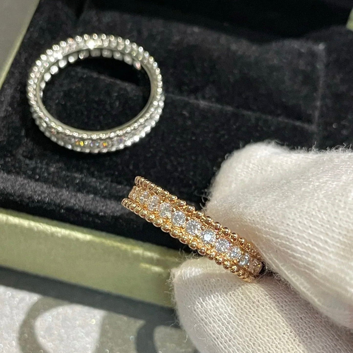 [Ornora Jewelry]PERLEE DIAMOND SILVER RING