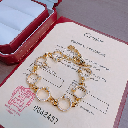 [OrnoraJewelry Jewelry] LOVE&JUSTE BRACELET DIAMONDS