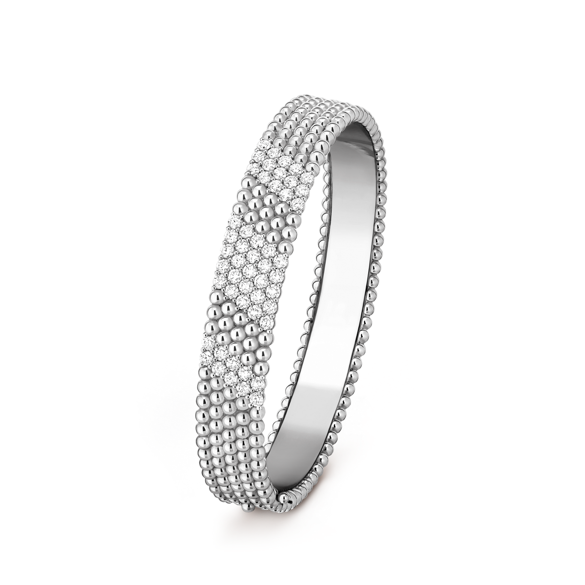 [OrnoraJewelry]  FIVE-ROW DIAMOND BRACELET