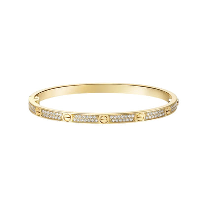 [OrnoraJewelry]LOVE BRACELET 3.65MM DIAMOND-PAVED
