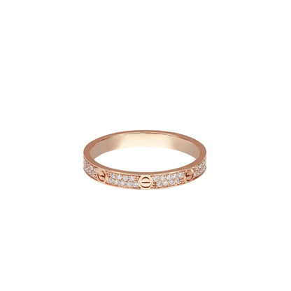 [OrnoraJewelry]LOVE RING 2.65MM DIAMOND