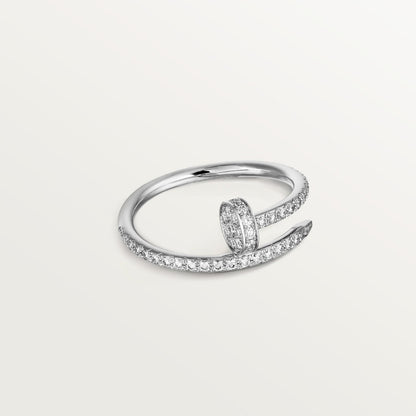 [OrnoraJewelry]JUSTE 1.8MM FULL DIAMOND RING