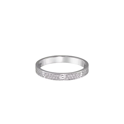 [OrnoraJewelry]LOVE RING 2.65MM DIAMOND