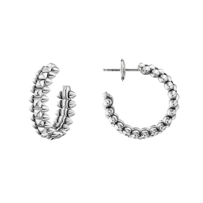 [OrnoraJewelry]CLASH SMALL HOOP EARRINGS