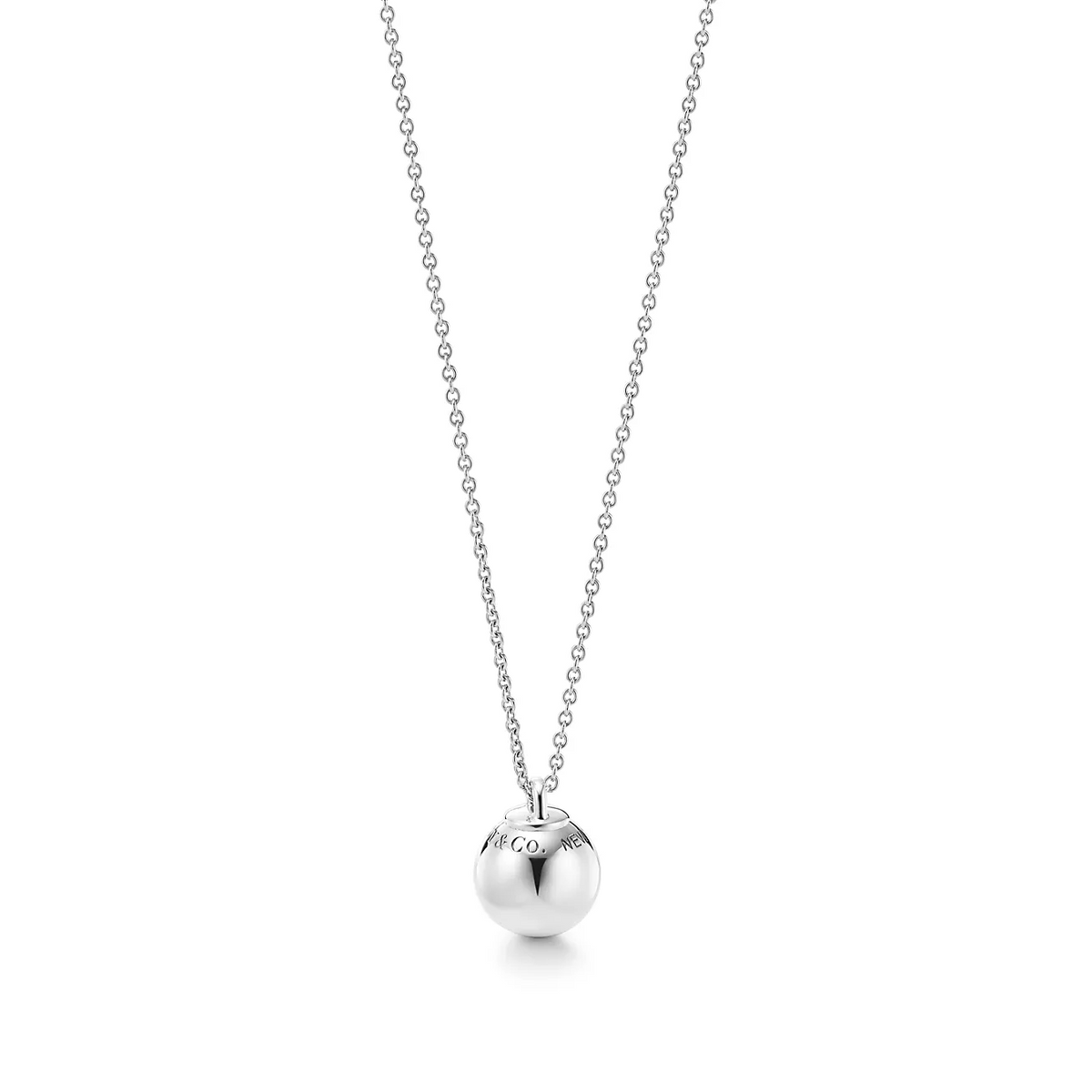 [Ornora Jewelry]BALL PENDANT 12.75MM NECKLACE