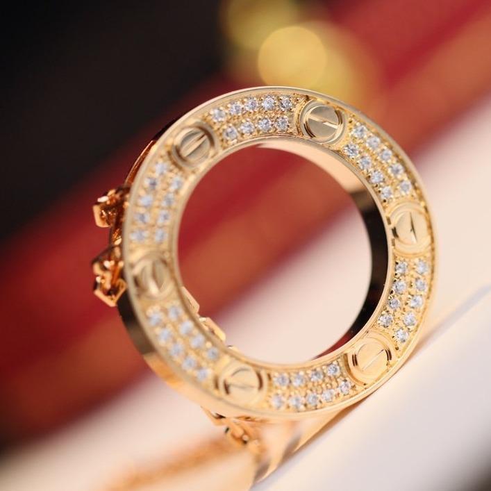 [OrnoraJewelry]LOVE NECKLACE ADJUSTABLE ROSE GOLD