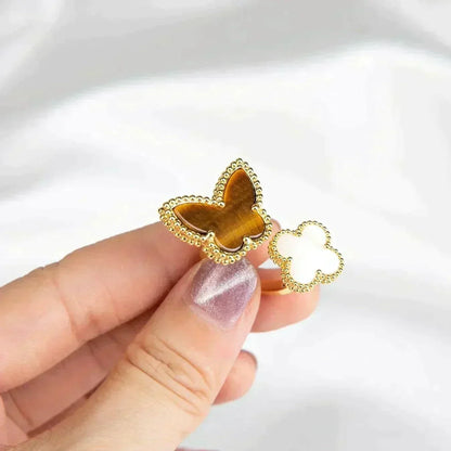 [OrnoraJewelry]LUCKY BETWEEN THE FINGER RING