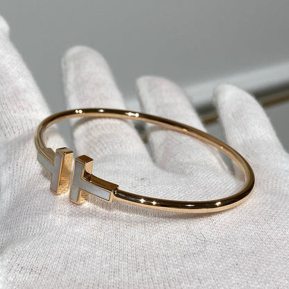 [Ornora Jewelry]T BRACELET 1.8MM MOP PINK GOLD