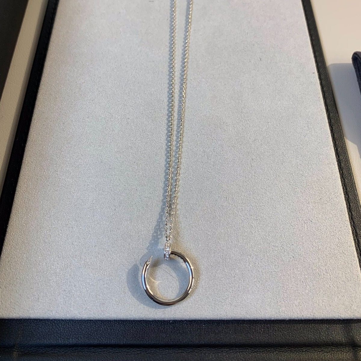 [OrnoraJewelry]JUSTE NECKLACE SILVER