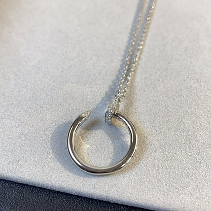 [OrnoraJewelry]JUSTE NECKLACE SILVER