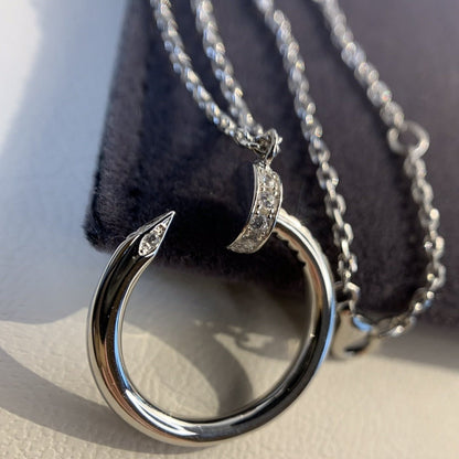 [OrnoraJewelry]JUSTE NECKLACE SILVER