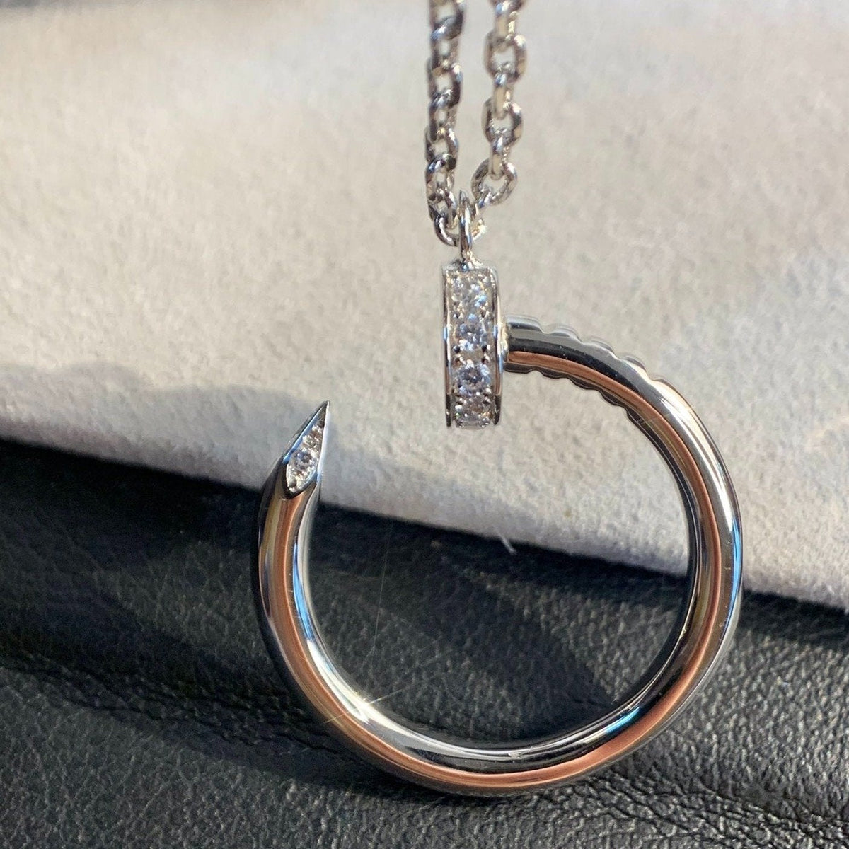 [OrnoraJewelry]JUSTE NECKLACE SILVER