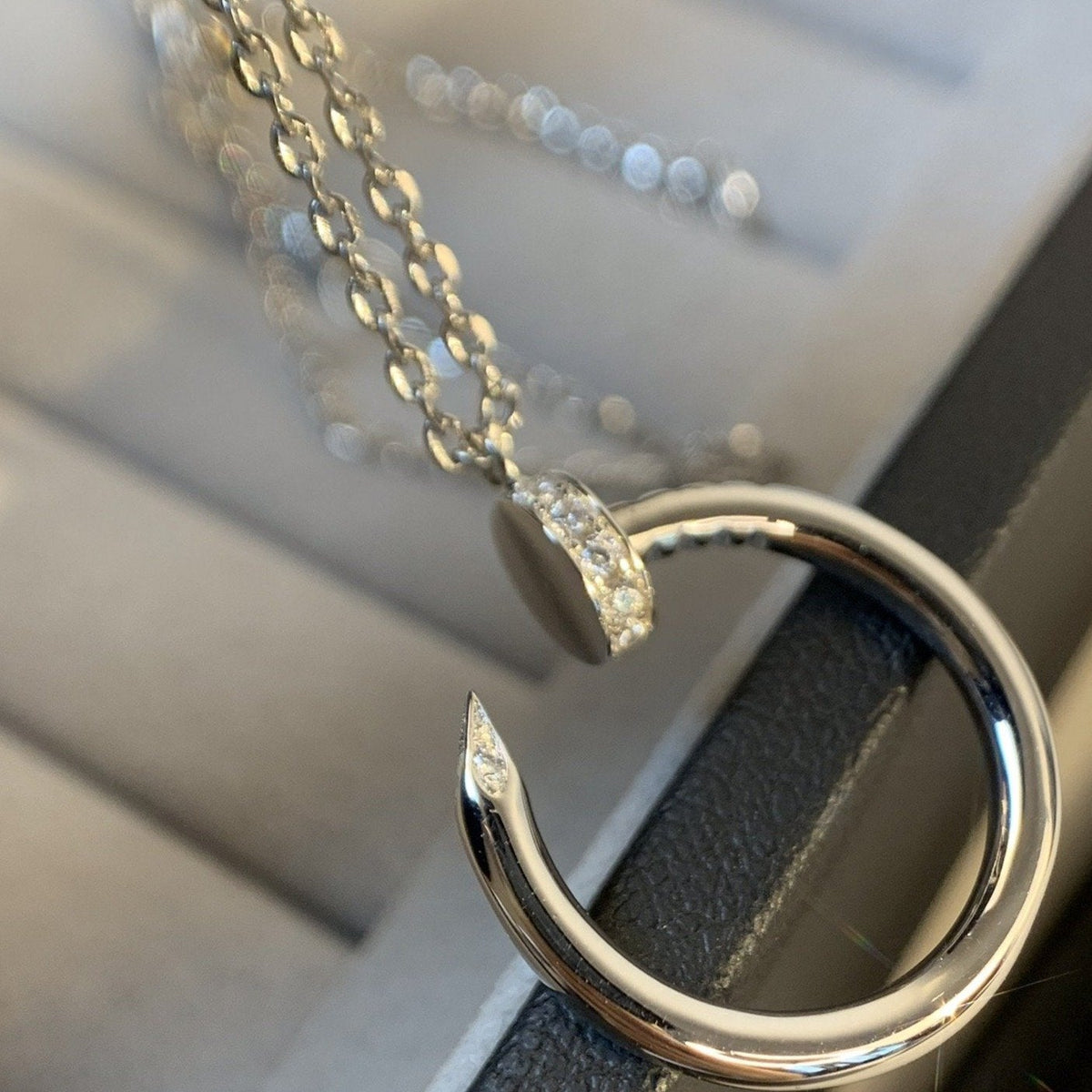 [OrnoraJewelry]JUSTE NECKLACE SILVER