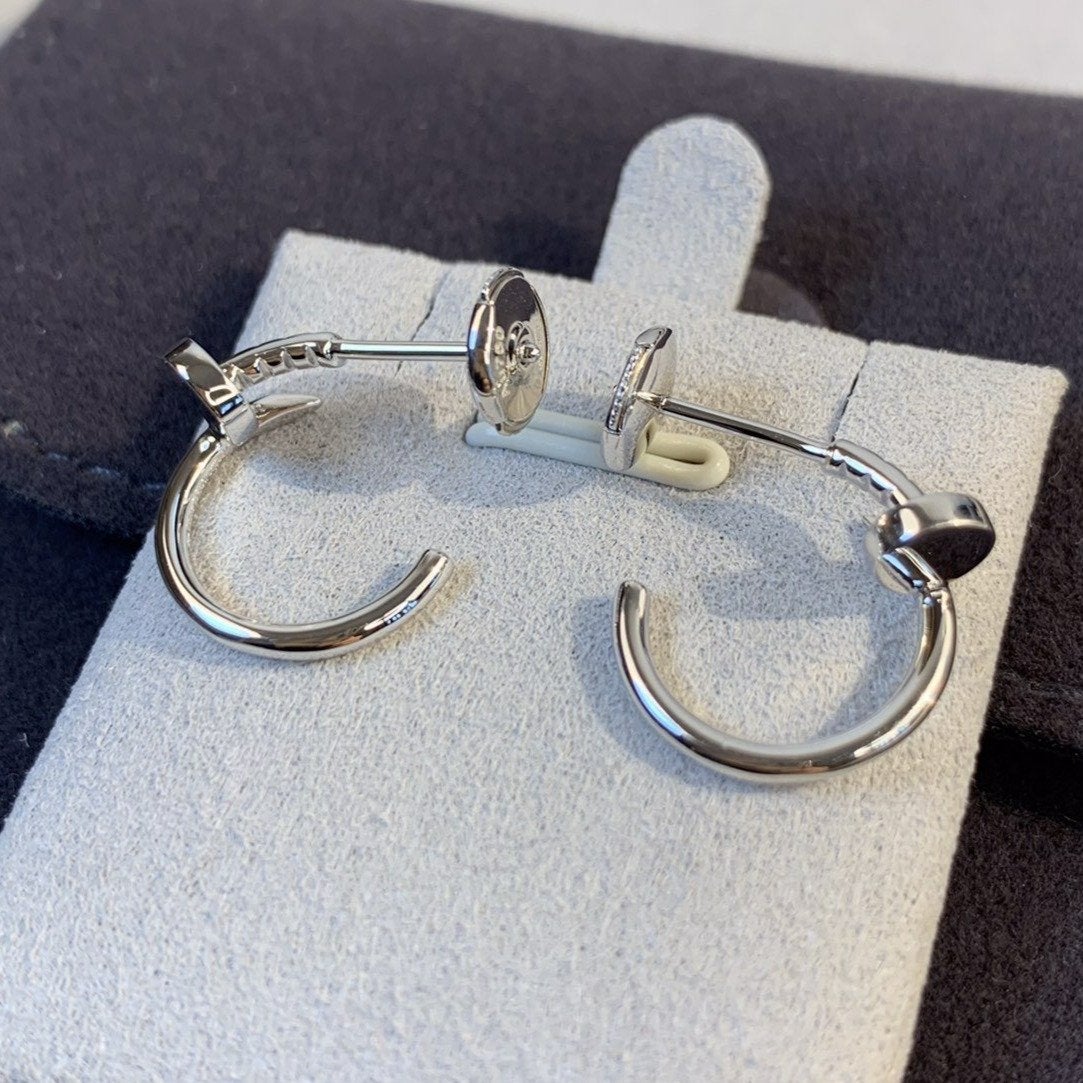 [OrnoraJewelry]JUSTE EARRINGS SILVER