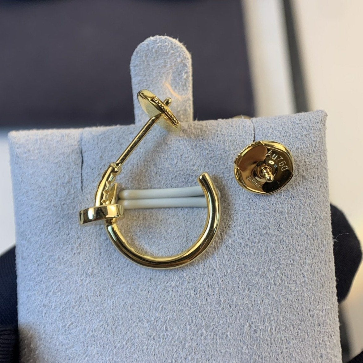 [OrnoraJewelry]JUSTE EARRINGS GOLD