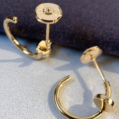 [OrnoraJewelry]JUSTE EARRINGS PINK GOLD